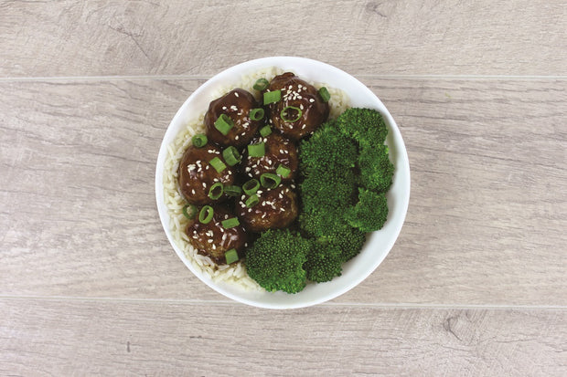 Teriyaki Turkey Meatballs - Vacuum Packed